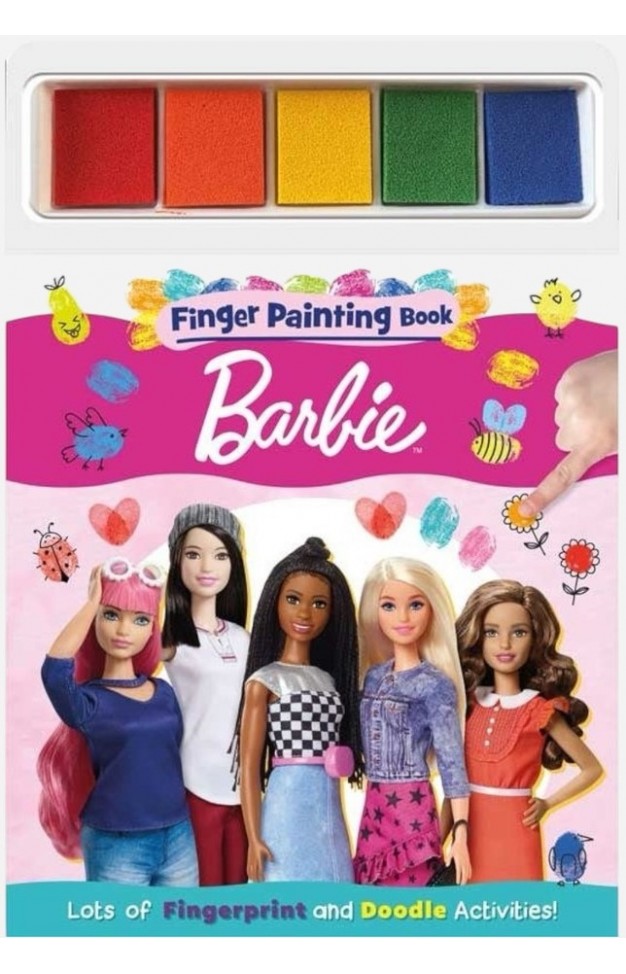 Finger Painting Book  Barbie